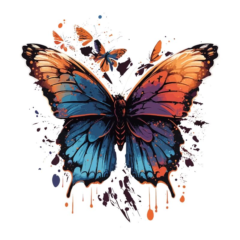 Papillon coloré