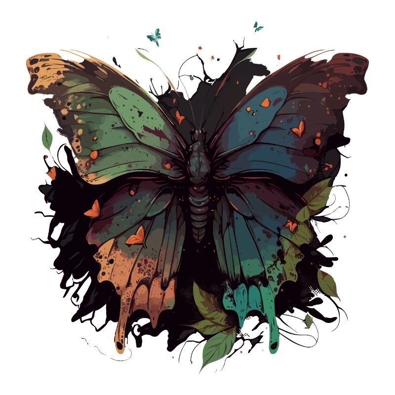 Fliiting Butterfly