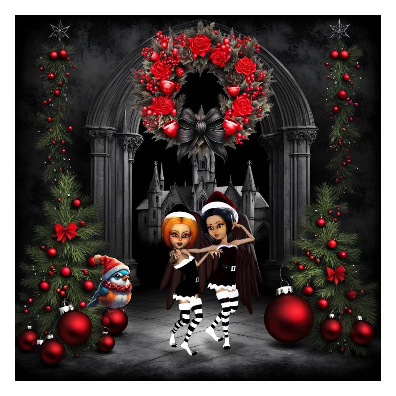 Danser pour Noël.