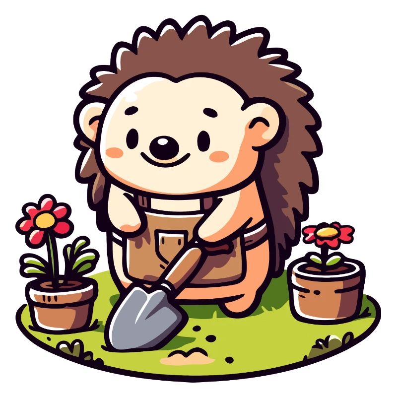 Hedgehog Gardener : le compagnon de floraison