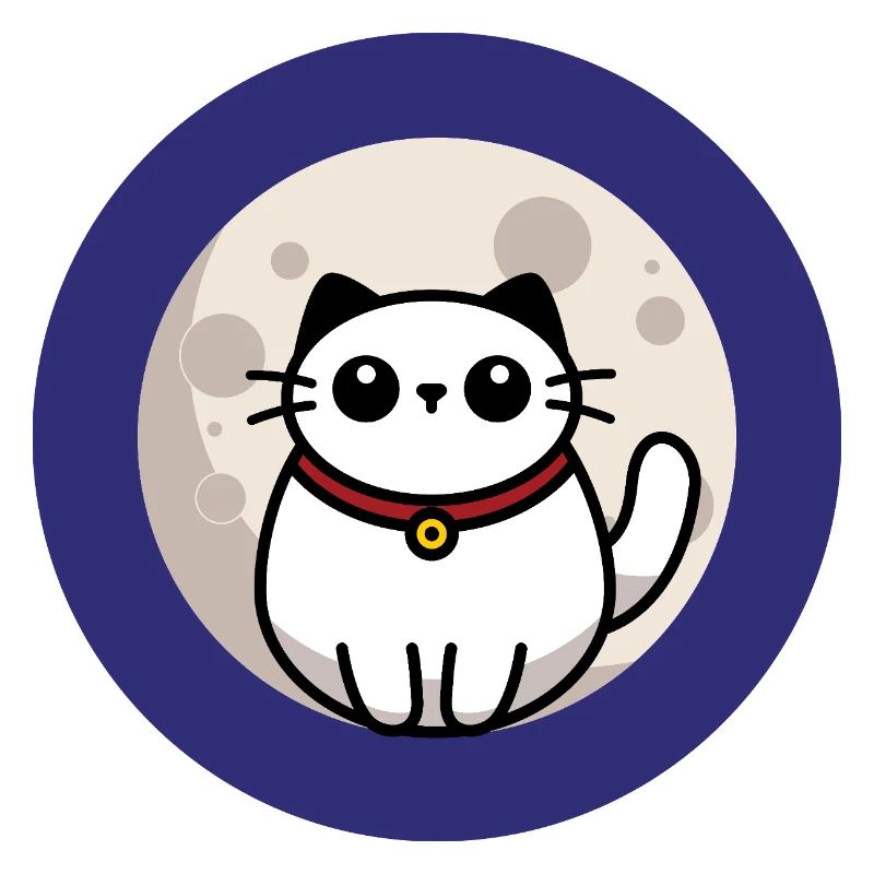 Die Katze auf dem Mond