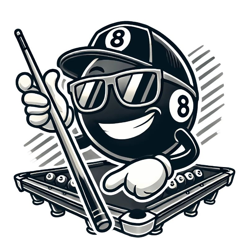 Billard élégant à 8 boules