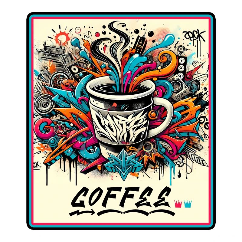 Coffee Graffiti Explosion