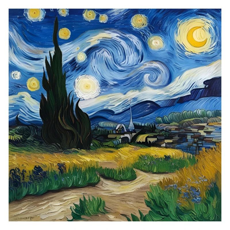 Paysage impressionniste / Impressionist landscape