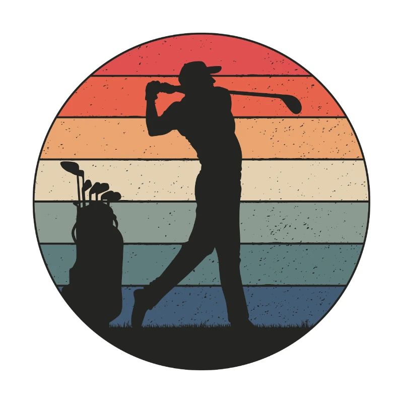 Golfer hits just right