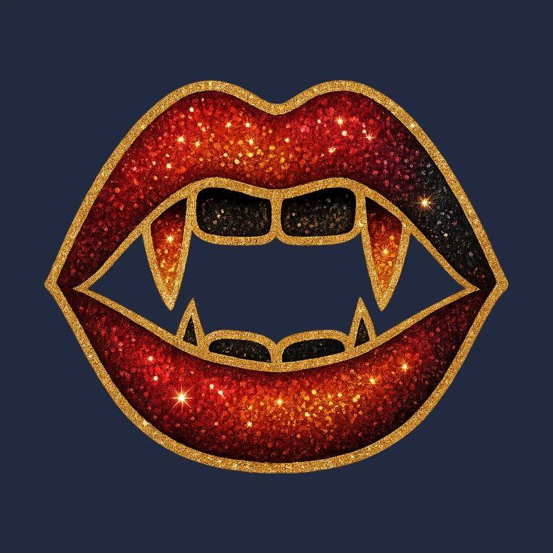Halloween Nosferatu Dracula Lips Vamp Teeth