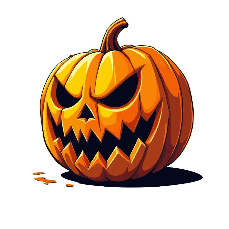 Grim Pumpkin Halloween Look