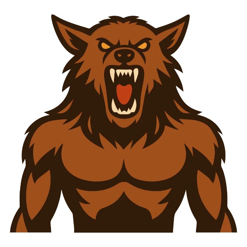 Wolfsbrüller Monstermotiv