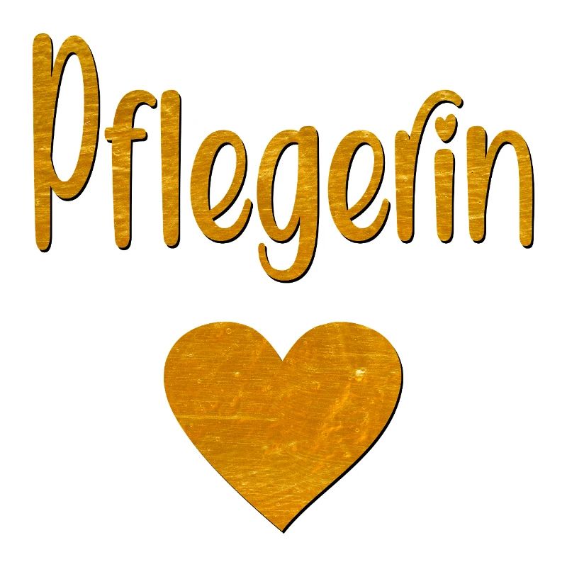 Pflegefachfrau Pflegerin Herz