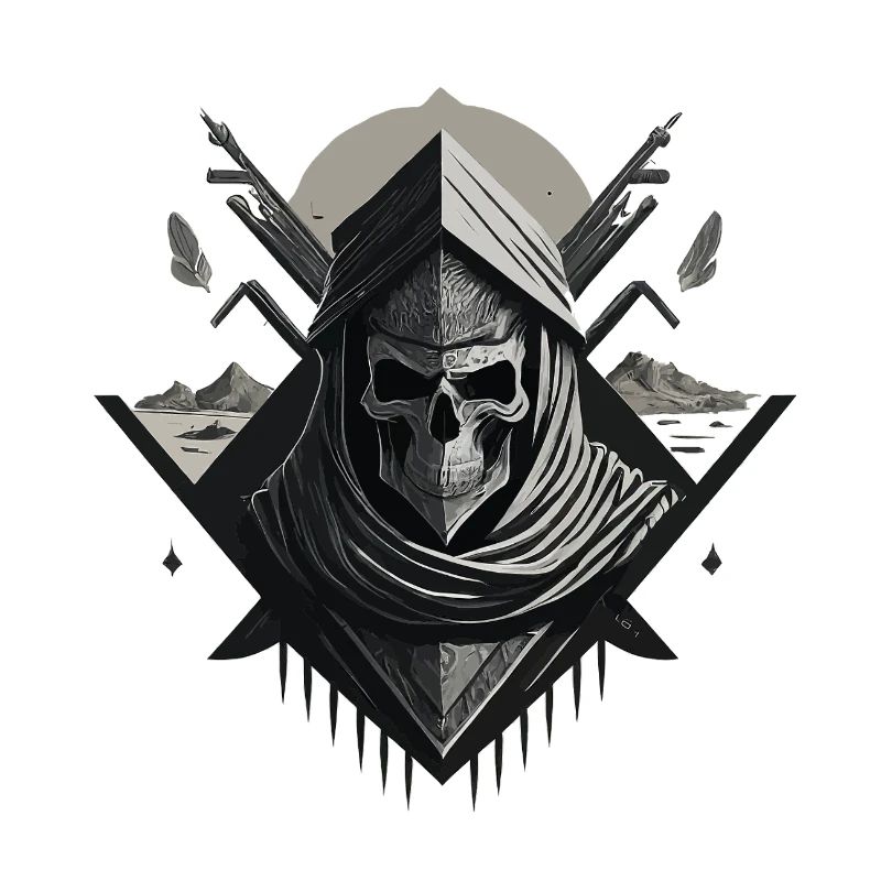 Desert Veiled Skeleton
