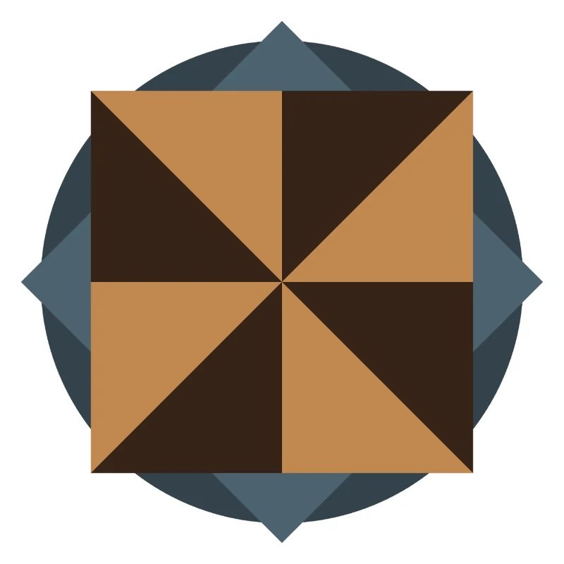 GÉOMÉTRIE DU NOYAU PYRAMIDAL | Œuvres d’art Basic Shapes