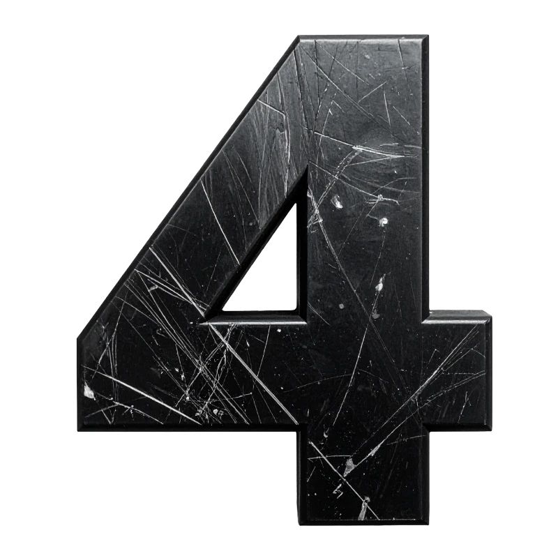 Four Metal Scratch Texture