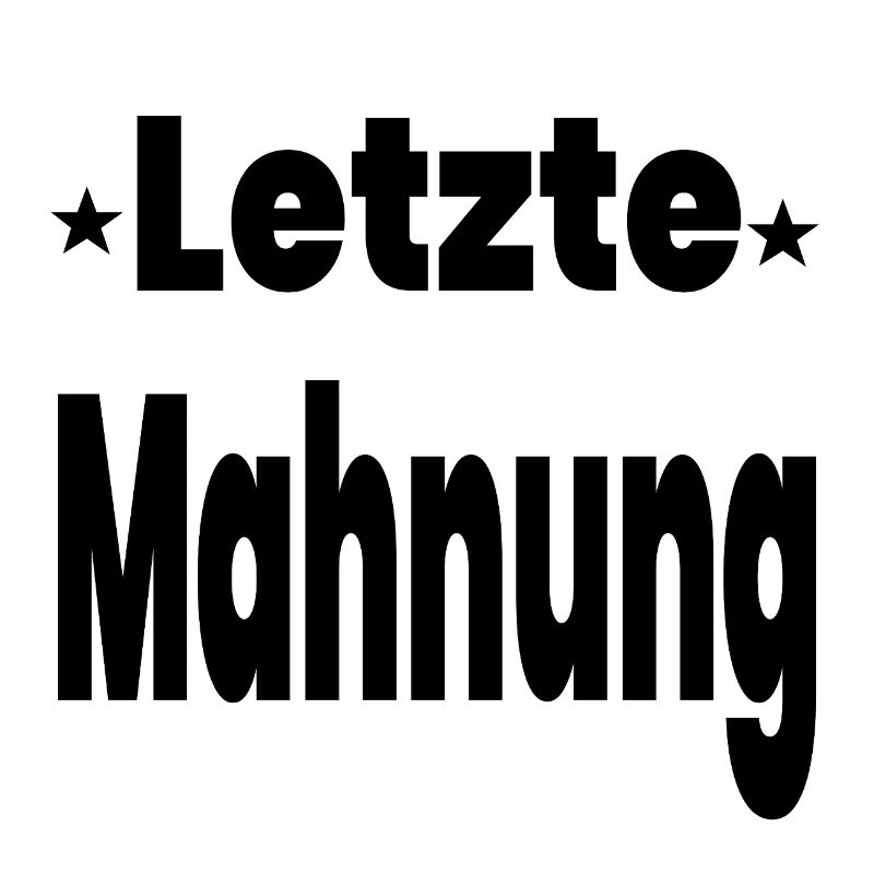 Mahnung