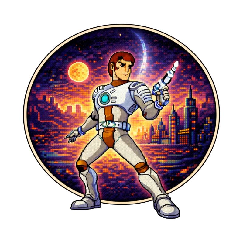 Pixel Captain – Héros rétro de science-fiction