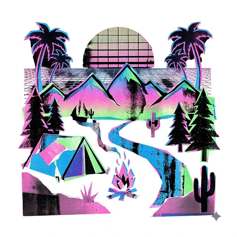 Retro Wave Camper