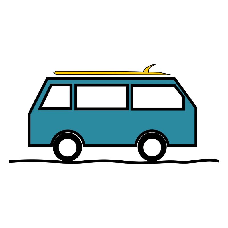 Surf. Vacation. Sport. Van.