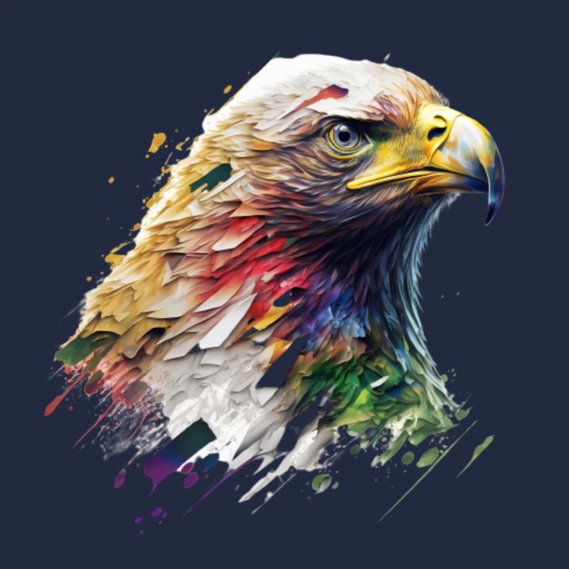 Royal Eagle : un chef-d’œuvre peint à l’huile