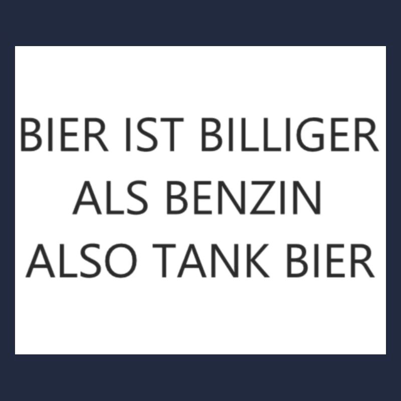 bier ist billiger als benzin