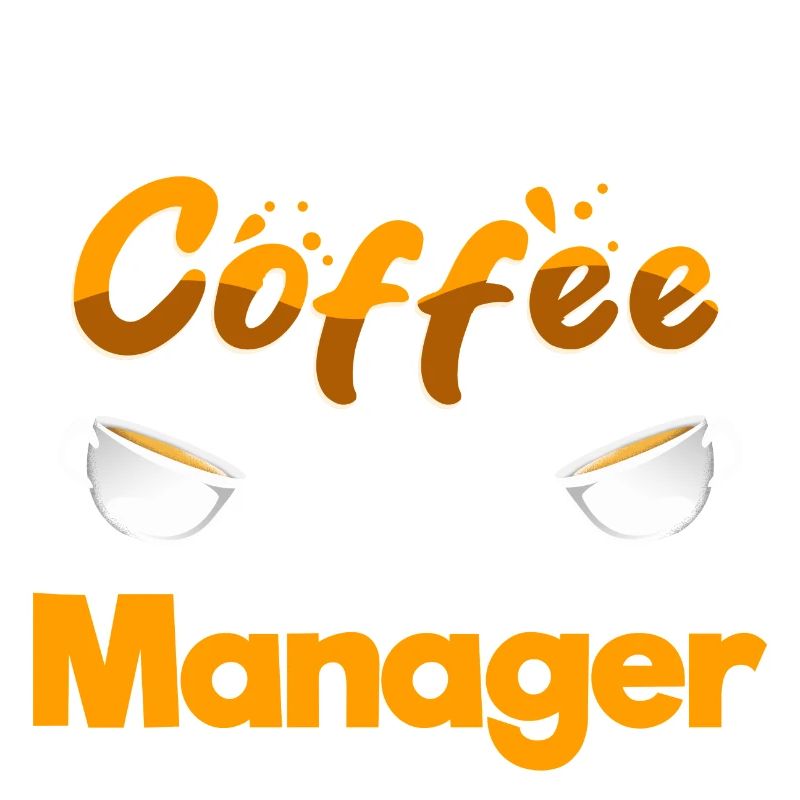 Half Coffee Half Manager Funny Boss Humor Employer