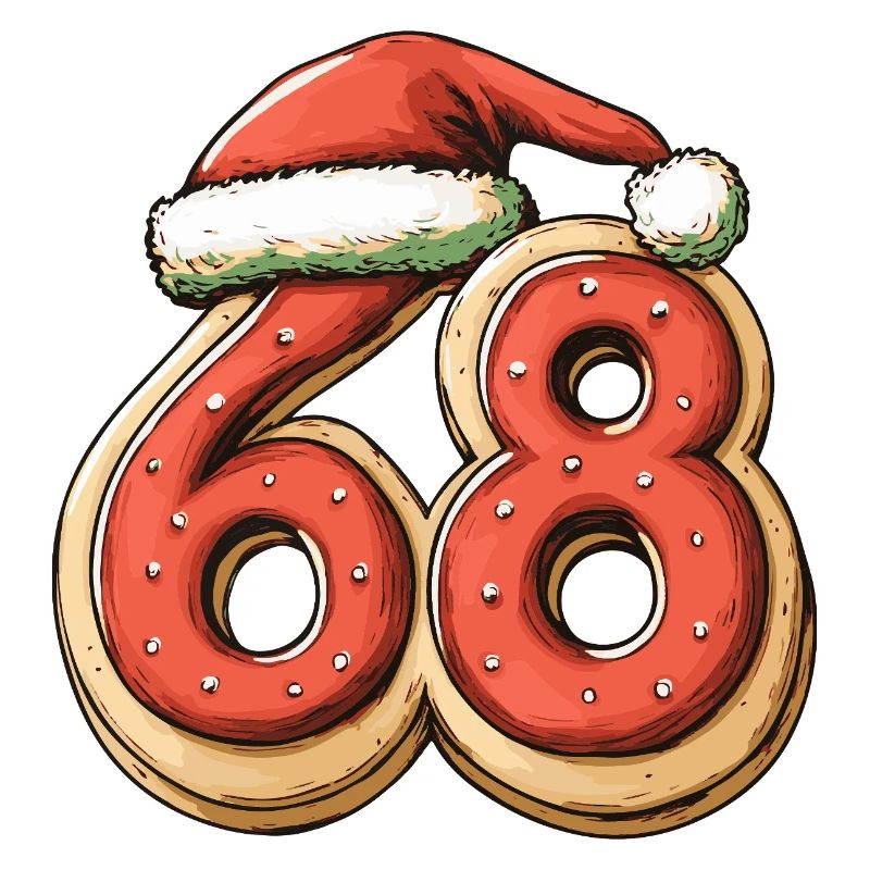 68 Numéro Biscuit Noël