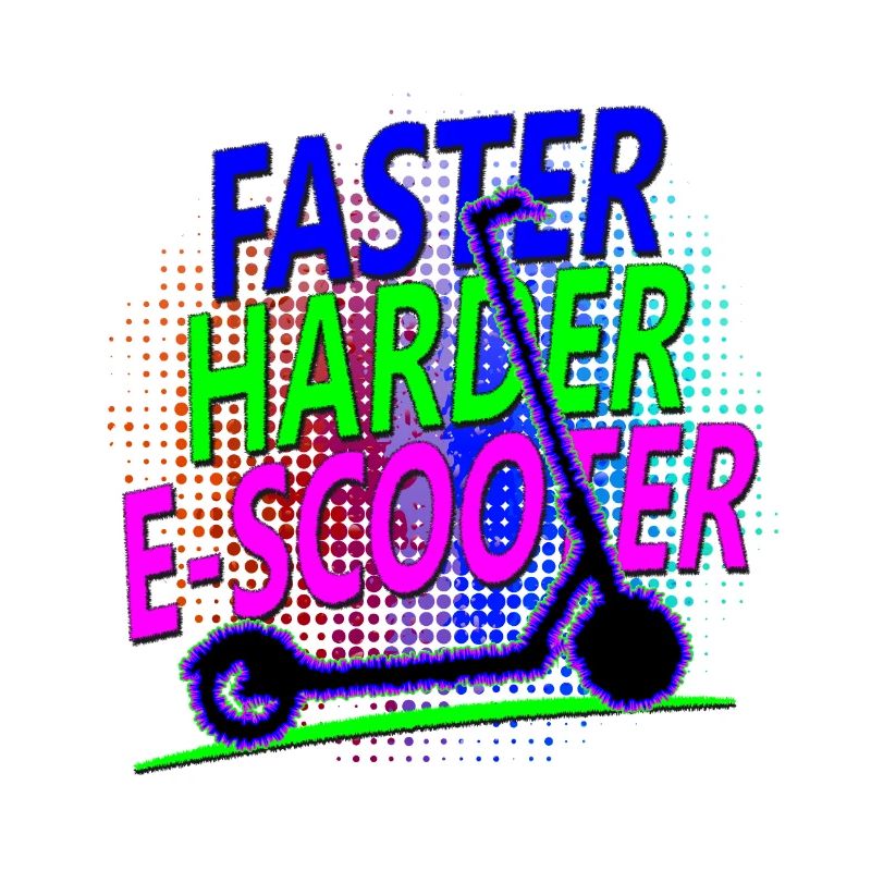 Faster Harder Escooter Electric Scooter E-Scooter