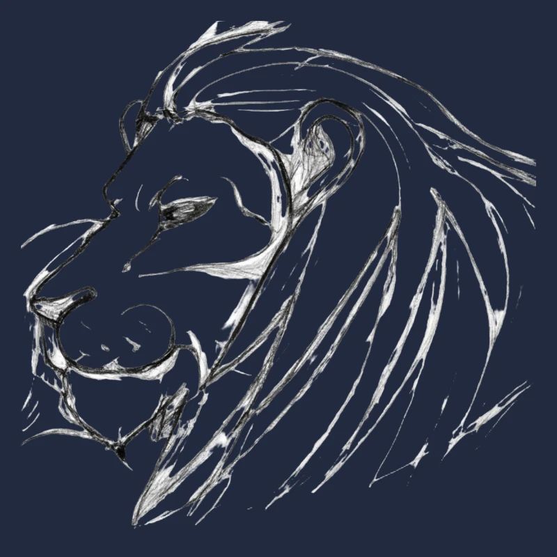 Lion drawing
