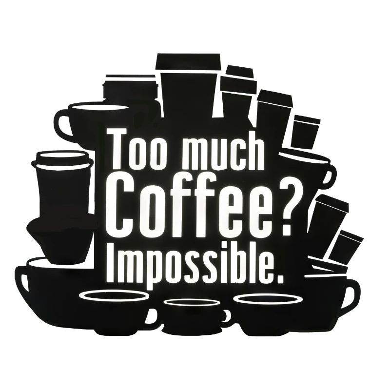Trop de café ? Impossible!