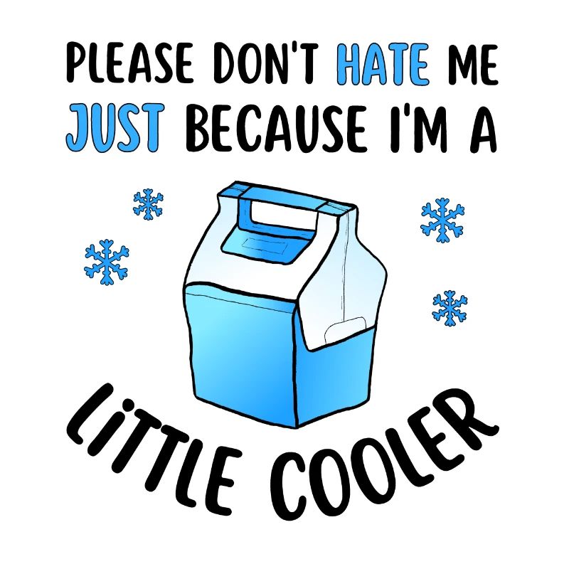 Hasse mich nicht, weil ich ein wenig cooler bin