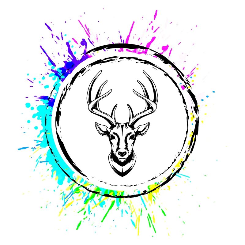 Cerf Cerf Symbole