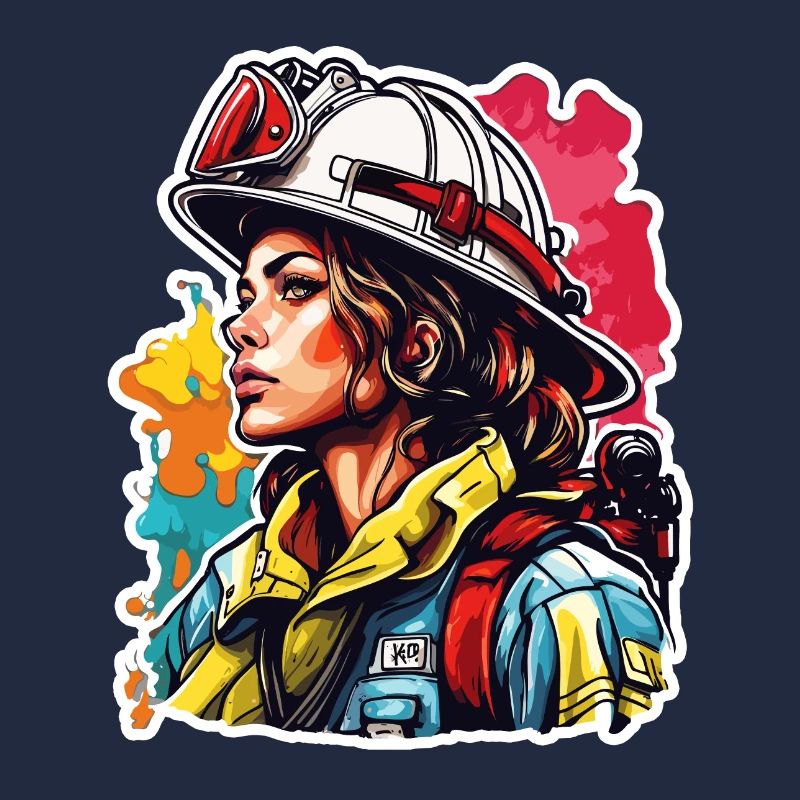 Firefighter / Fire / Fire / Extinguish / Heroine
