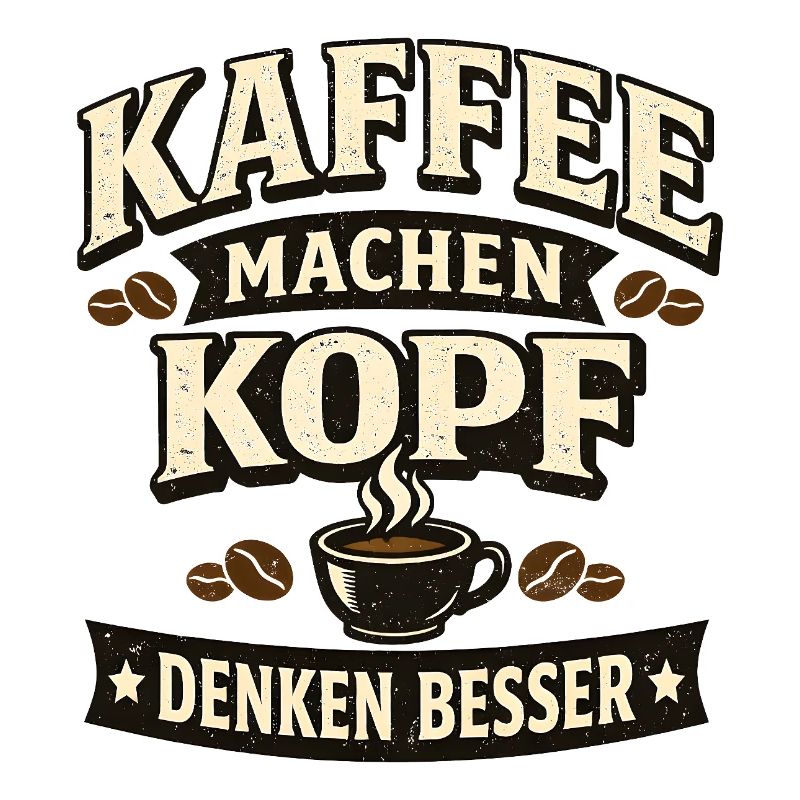 Kaffee Spruch - Lustiges Vintage Design Kaffeefan