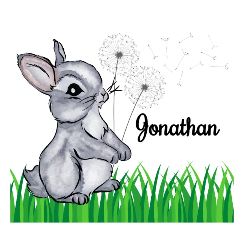 Hase Name Geschenk Jonathan