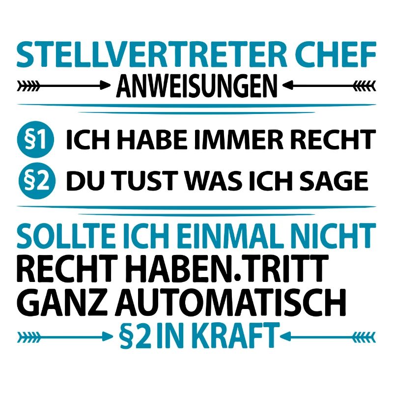 Stellvertreter Chef Stellvertretung Anweisungen