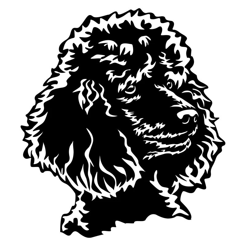 Poodle head
