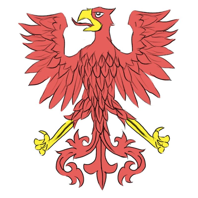 Emblem Polish eagle