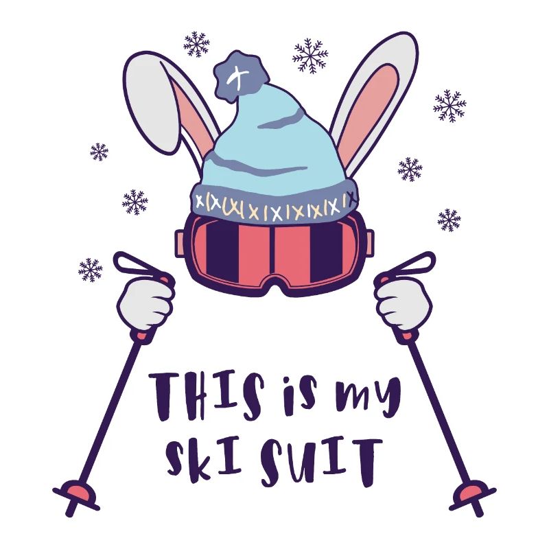 C’est ma combinaison de ski Ski Ski