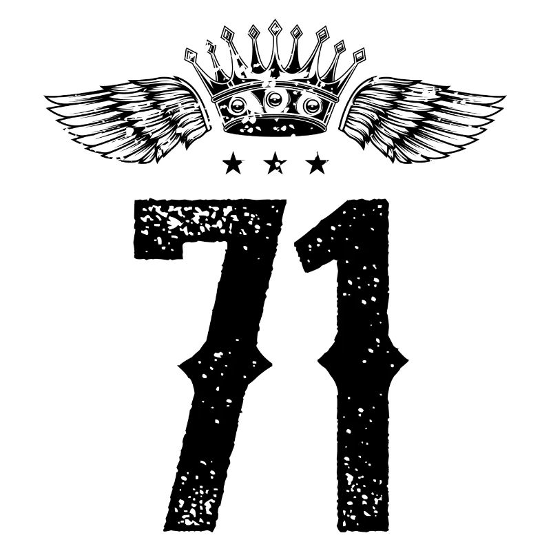 71 Number crown