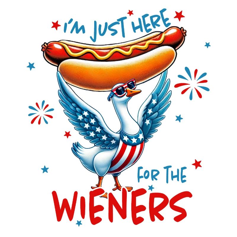 Ich bin nur wegen der Würstchen hier