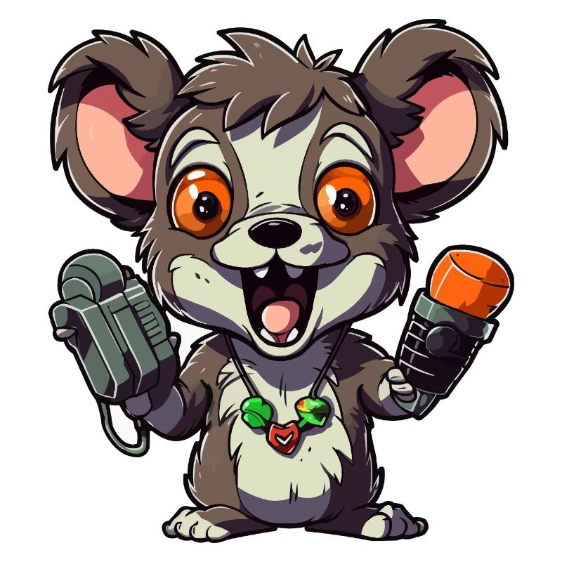 Chibi Rat Microphone Combo