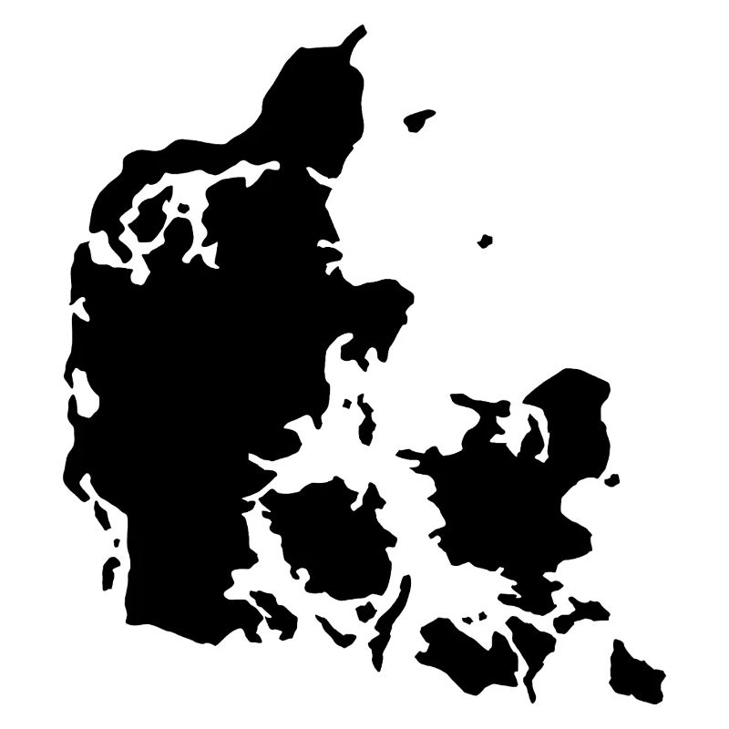 Denmark map