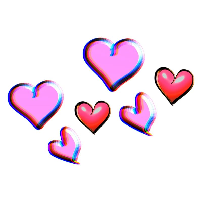 pink hearts heart pattern symbol