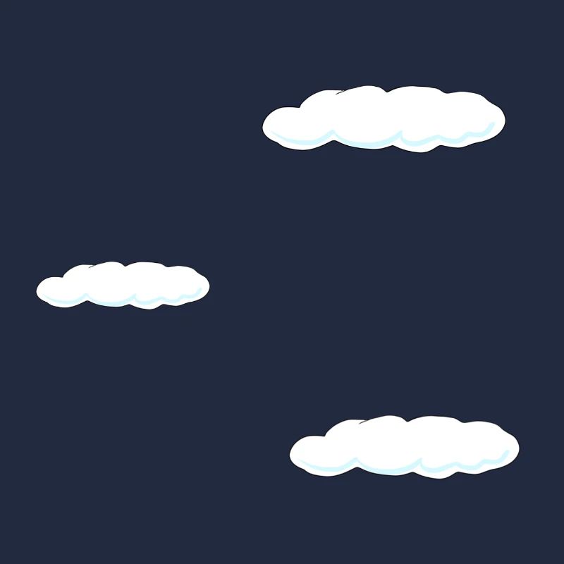 ciel arrière-plan trois nuages