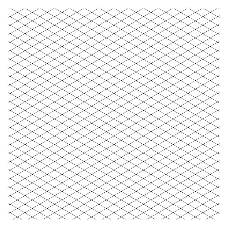 Crosses Pattern Cross