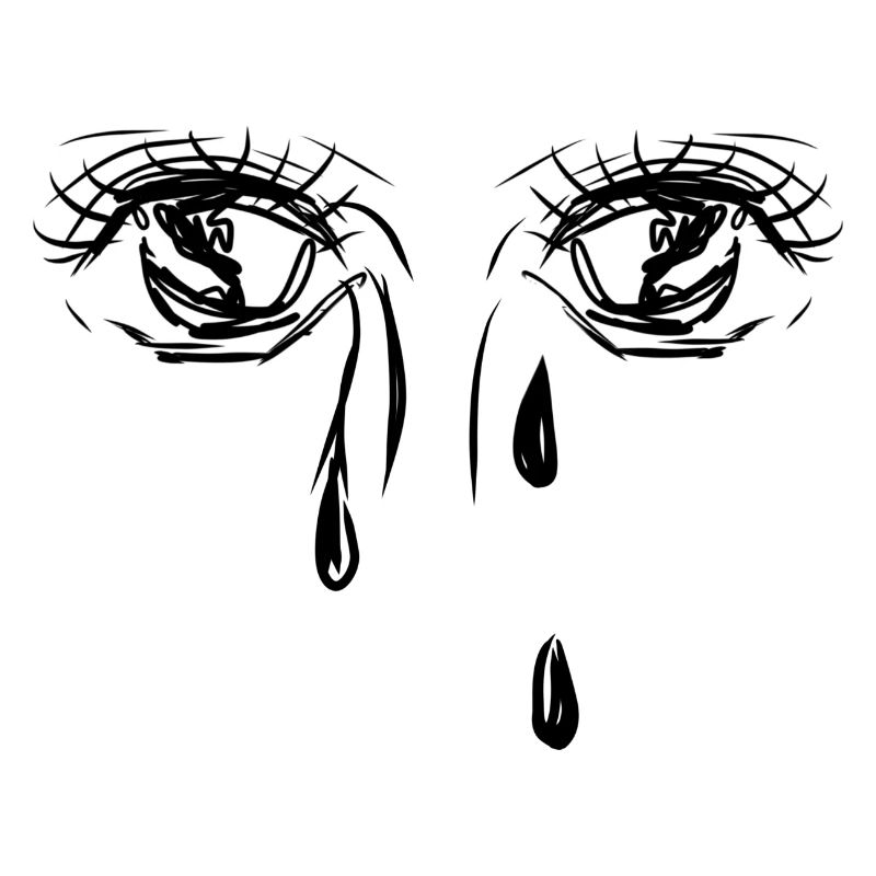 eyes cry
