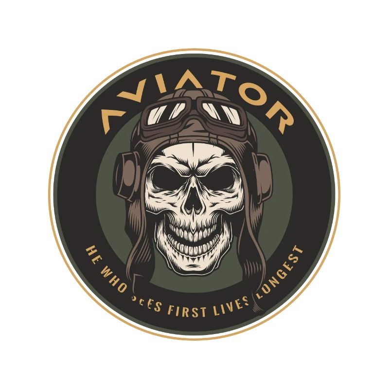 Aviator skull