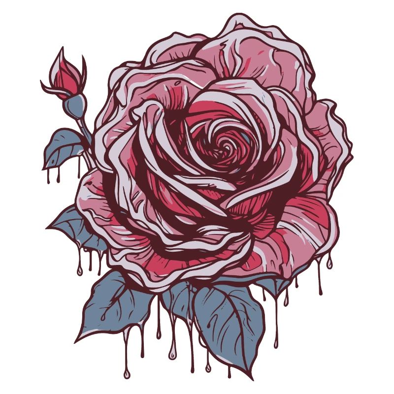 Rose rouge