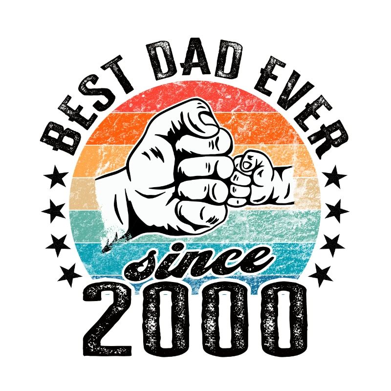 Bester Papa der Welt seit 2000 Vatertag