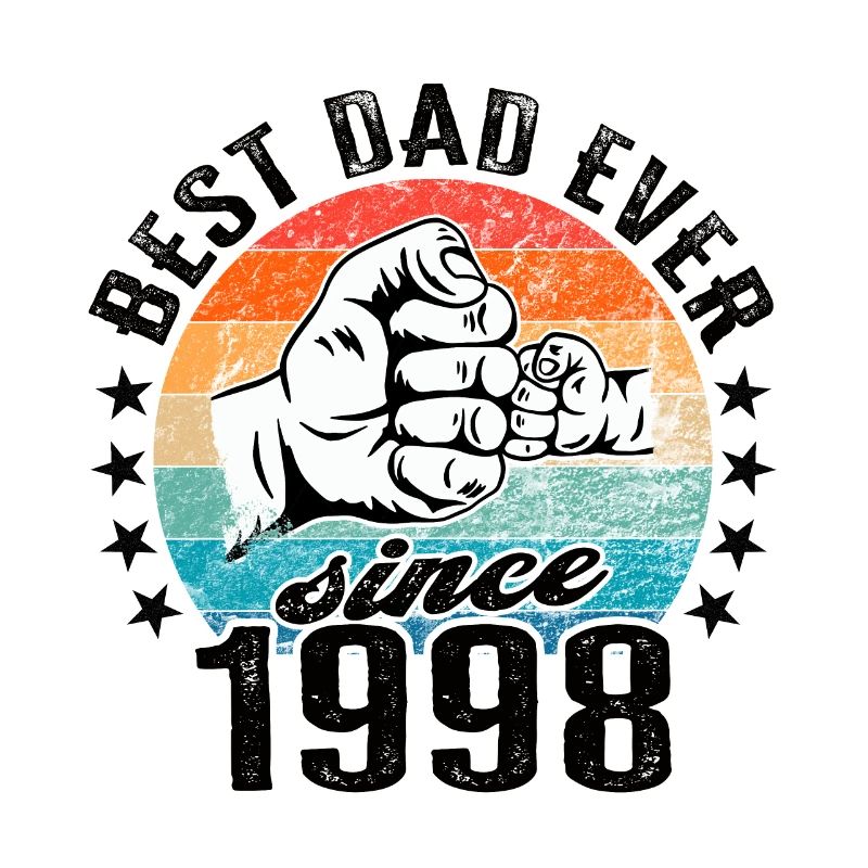 Bester Papa der Welt seit 1998 Vatertag