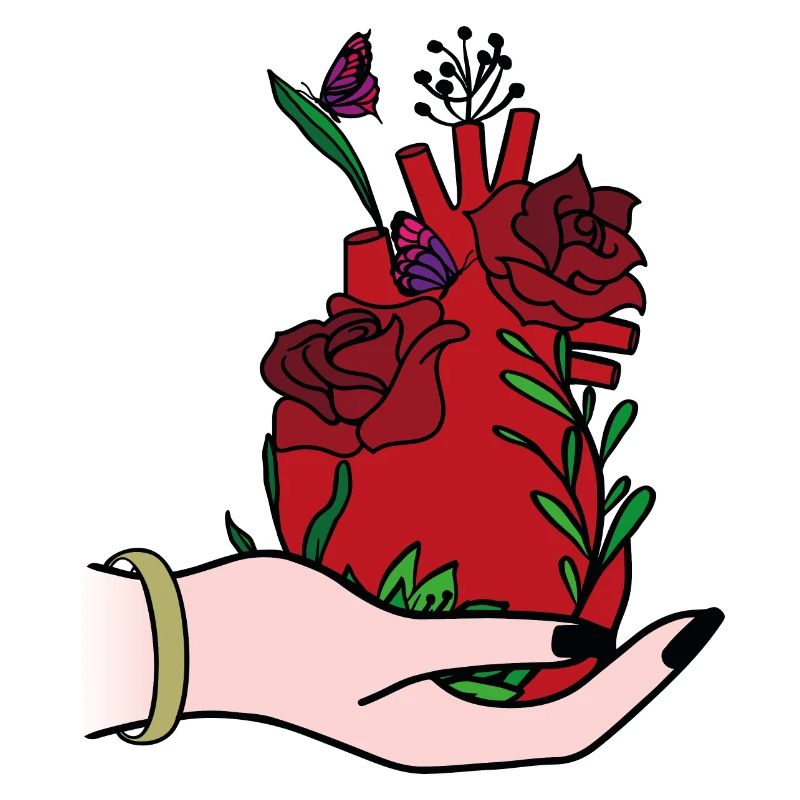 Heart on hand