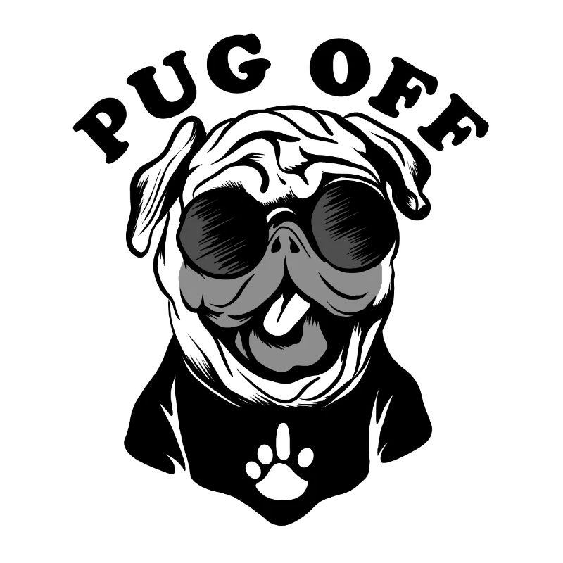 Pug OFF | Chien Carlin